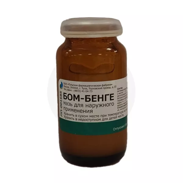 Бом-Бенге мазь д/наружн. прим., 25г, Тульская ф.ф-ка