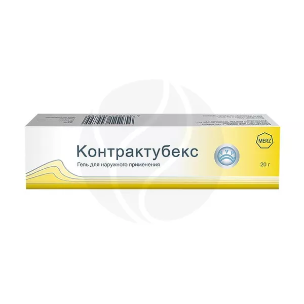 Изображение товара Контрактубекс гель для наружного применения 20 г Германия Изображение товара Контрактубекс гель для наружного применения 20 г Германия