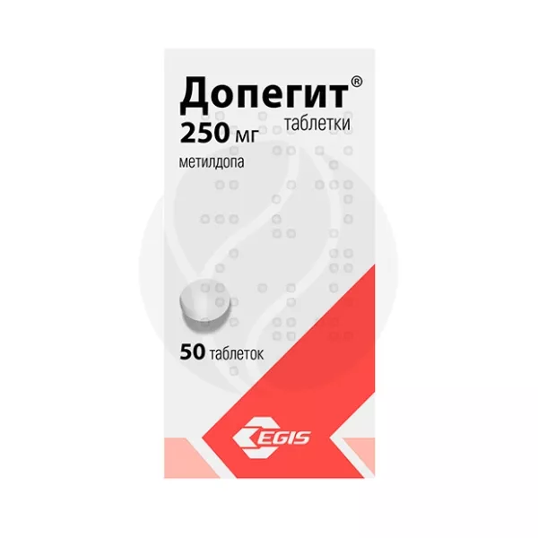 Изображение товара Допегит таблетки 250мг, №50