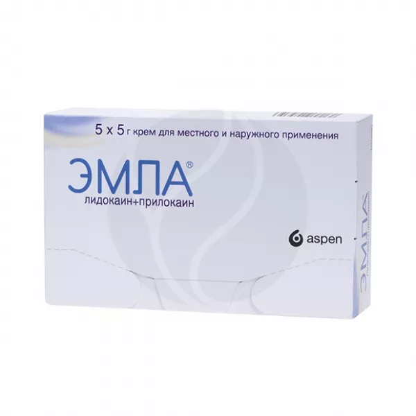 Эмла крем д/местн. и наружн. прим., 5г №5