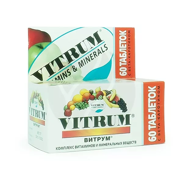 Vitrum Витамины 60 Шт Купить В Ульяновске
