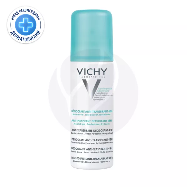 Vichy Deodorants дезодорант-антиперспирант 48 часов, 125мл