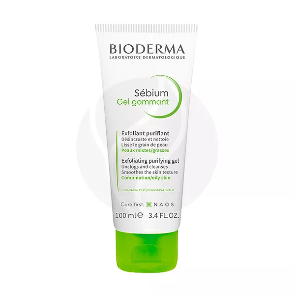 Изображение товара Bioderma Sebium гель гуммирующий , 100мл Изображение товара Bioderma Sebium гель гуммирующий , 100мл