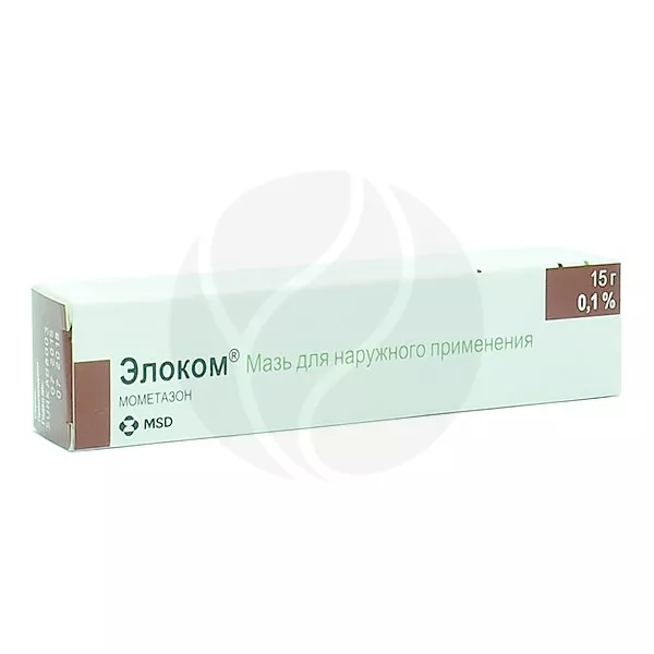 Элоком мазь д/наружн. прим. 0,1%, 15г