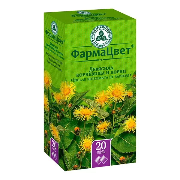 Изображение товара Девясил корневища и корни порошок 1 5 г №20 для лечения кашля и бронхита