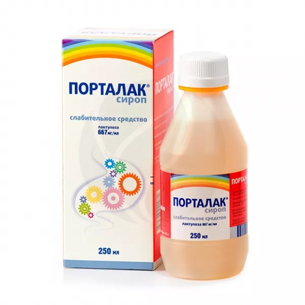 Изображение товара Порталак сироп 667мг/мл 250мл для нормализации пищеварения
