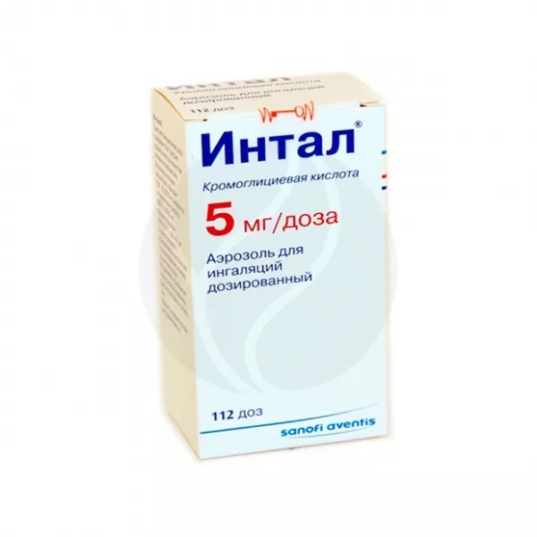 Интал аэроз. д/ингал. доз. 5мг/доза, 112 доз, Авентисфарма