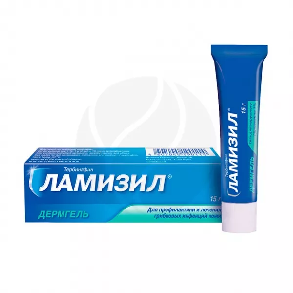 Ламизил Дермгель гель д/наружн. прим. 1%, 15г