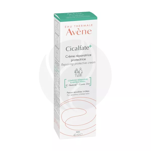 Изображение товара Восстанавливающий защитный крем Avene Cicalfate+ 40 мл для чувствительной кожи Изображение товара Восстанавливающий защитный крем Avene Cicalfate+ 40 мл для чувствительной кожи