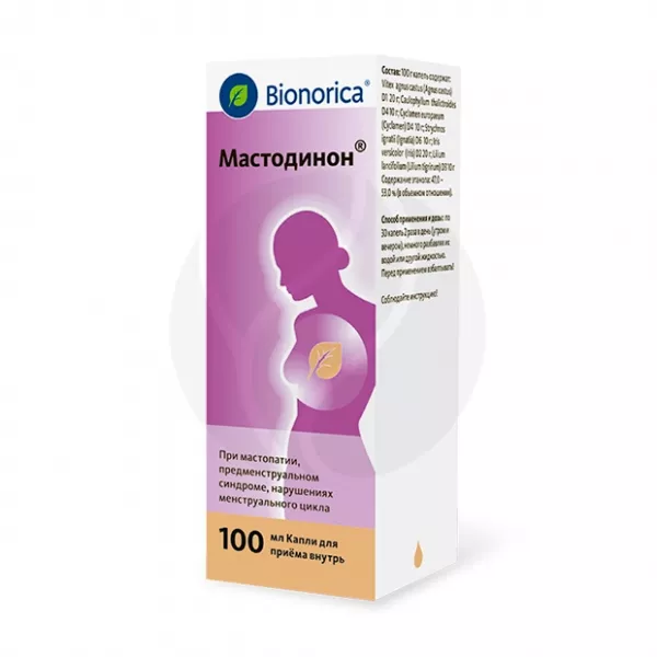 Мастодинон капли д/приема внутрь гомеопатические, 100мл
