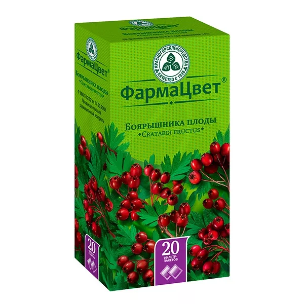 Боярышника плоды 3г, №20
