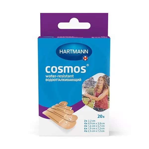 Изображение товара Hartmann Cosmos Water-resistant водоотталкивающий пластырь №20 Изображение товара Hartmann Cosmos Water-resistant водоотталкивающий пластырь №20
