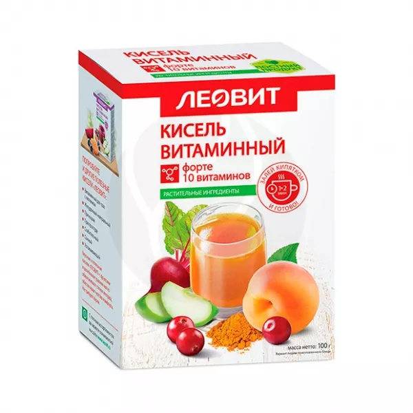 Изображение товара Леовит Форте кисель витаминный 20г для иммунитета и энергии Изображение товара Леовит Форте кисель витаминный 20г для иммунитета и энергии