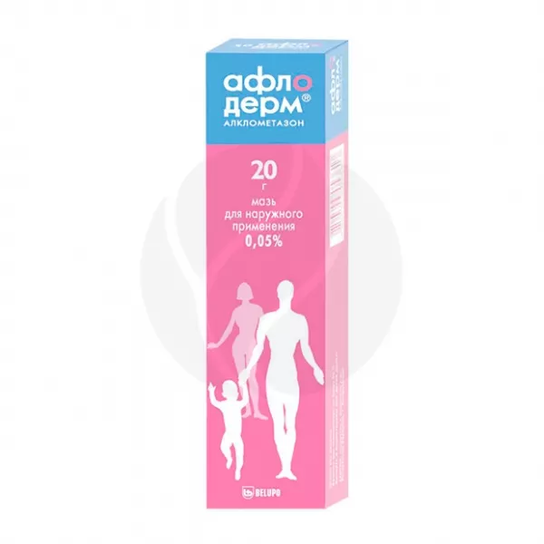 Афлодерм мазь д/наружн. прим. 0,05%, 20г