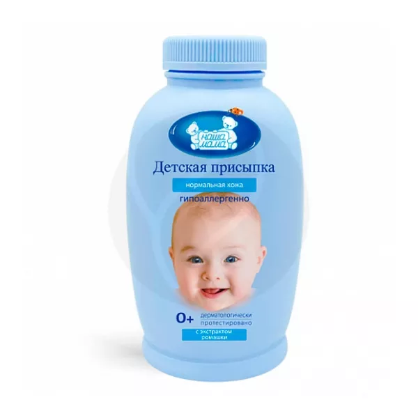 Изображение товара Детская присыпка от опрелостей Наша Мама с ромашкой 100 г