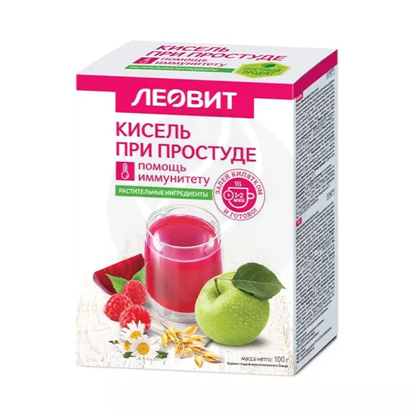 Изображение товара Кисель Левит Нутрио Леовит 20г (Россия) При простуде Изображение товара Кисель Левит Нутрио Леовит 20г (Россия) При простуде