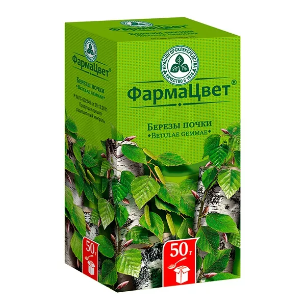 Изображение товара Березы почки 50г - натуральное диуретическое средство Изображение товара Березы почки 50г - натуральное диуретическое средство