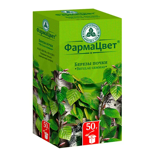 Изображение товара Березы почки 50г - натуральное диуретическое средство Изображение товара Березы почки 50г - натуральное диуретическое средство