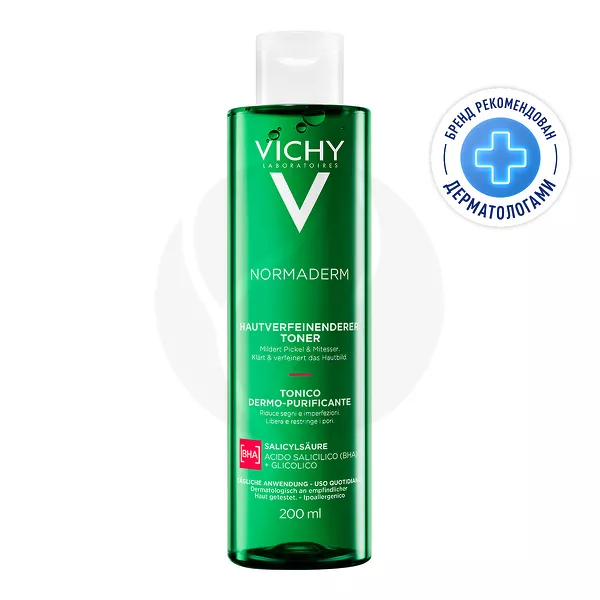 Изображение товара Интенсивно очищающий лосьон для жирной кожи Vichy Normaderm Изображение товара Интенсивно очищающий лосьон для жирной кожи Vichy Normaderm