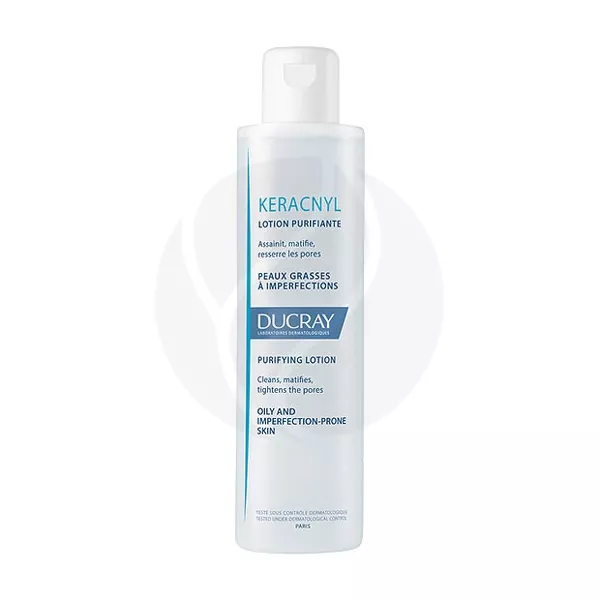Изображение товара Ducray Keracnyl лосьон очищающий, 200мл Изображение товара Ducray Keracnyl лосьон очищающий, 200мл