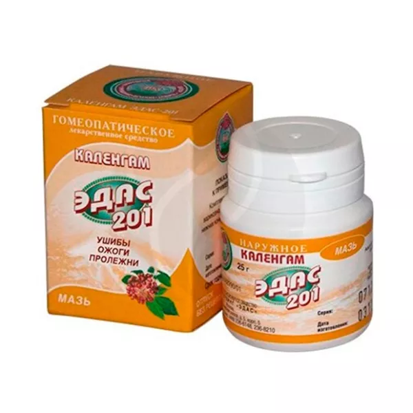 Изображение товара Каленгам Эдас 201 мазь гомеопатическая наружная 25г для лечения