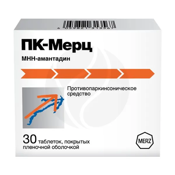 Изображение товара ПК-Мерц 100 мг таблетки покрытые пленочной оболочкой, 30 штук Германия