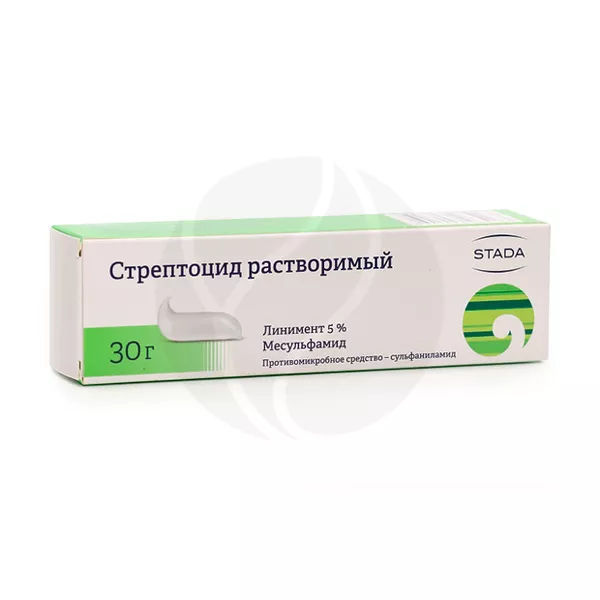 Изображение товара Линимент Стрептоцид 5% Нижфарм - эффективное средство для заживления ран Изображение товара Линимент Стрептоцид 5% Нижфарм - эффективное средство для заживления ран