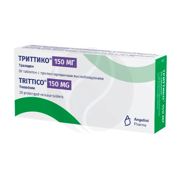 Изображение товара Триттико таблетки пролонгированного высвобождения 150 мг, 20 шт