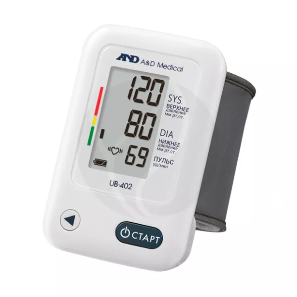 Изображение товара Автоматический тонометр на запястье AnD UB-402 с памятью и индикатором аритмии