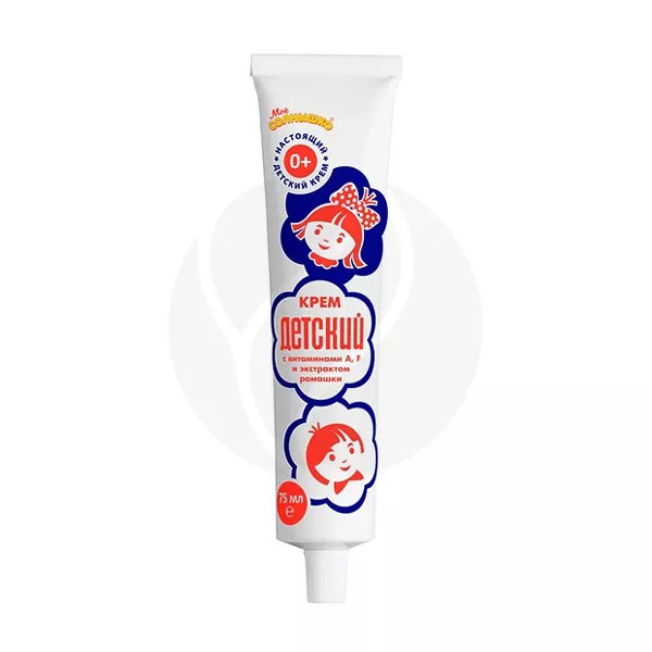 Изображение товара Детский крем 0+75мл для защиты и ухода за кожей малышей