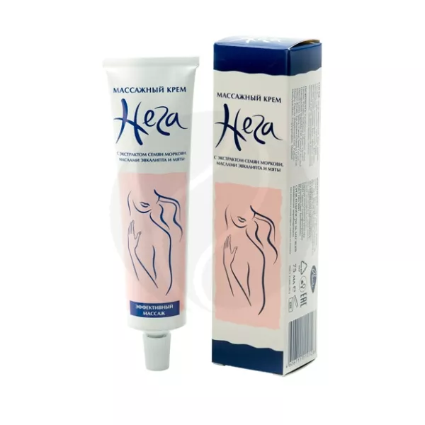 Изображение товара Массажный крем для тела с эфирными маслами и экстрактом моркови 75мл