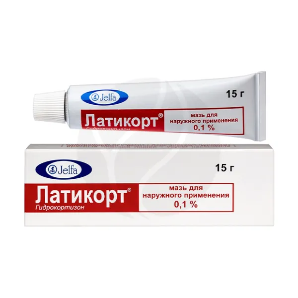 Изображение товара Мазь Латикорт 0,1% для наружных кожных воспалений, 15г Изображение товара Мазь Латикорт 0,1% для наружных кожных воспалений, 15г