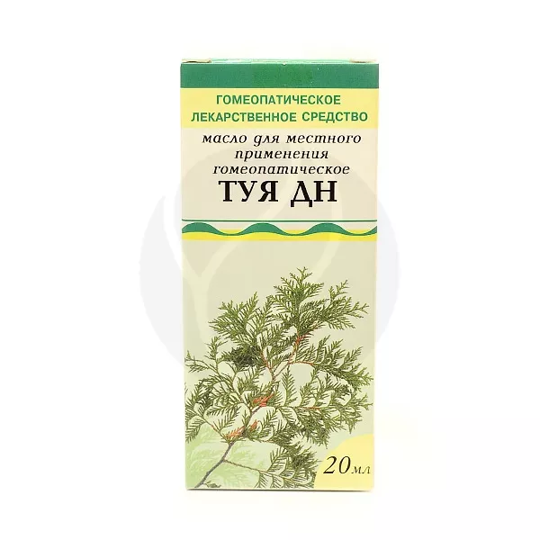 Изображение товара Туя ДН масло для местного применения 20мл гомеопатическое