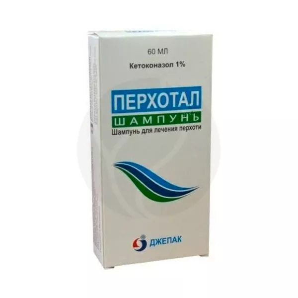 Перхотал шампунь от перхоти 1%, 60мл