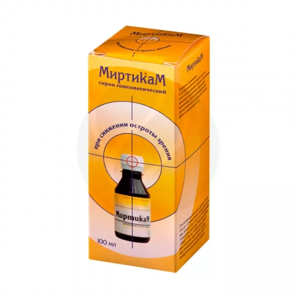 Миртикам сироп гомеопатический, 100мл
