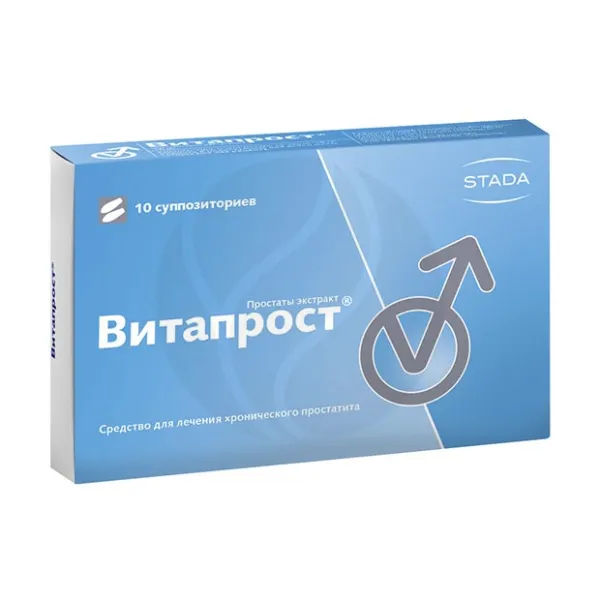 Изображение товара Витапрост суппозитории рект. 10мг, №10 Изображение товара Витапрост суппозитории рект. 10мг, №10