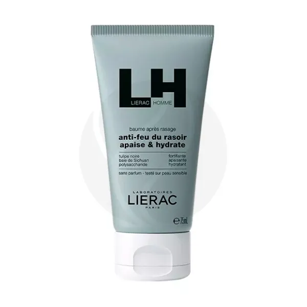 Lierac Homme Успокаивающий бальзам после бритья, 75мл