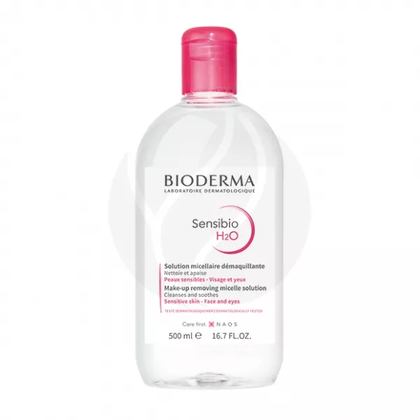 Изображение товара Мицеллярная вода Bioderma Sensibio H2O для чувствительной кожи 500 мл