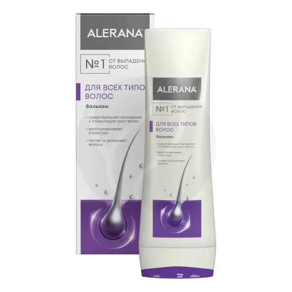 Изображение товара Бальзам Alerana для всех типов волос 200 мл - укрепление и восстановление структуры волос