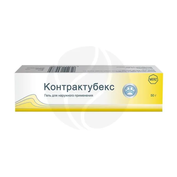 Контрактубекс гель д/наружн. прим., 50г