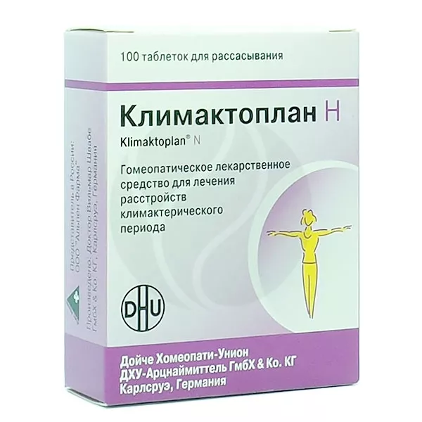 Климактоплан Н таб. д/рассас. гомеопат. №100
