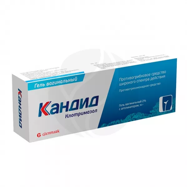 Изображение товара Кандид гель вагинальный с аппликатором 2%, 30г - средство от грибка