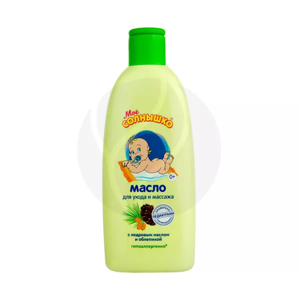 Моё Солнышко масло для массажа(0+мес), 200мл