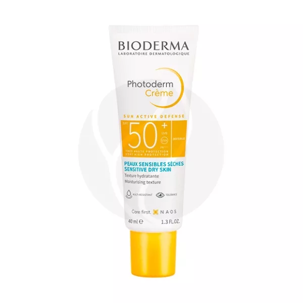 Изображение товара Bioderma Photoderm SPF 50+ солнцезащитный крем 40 мл для чувствительной сухой кожи