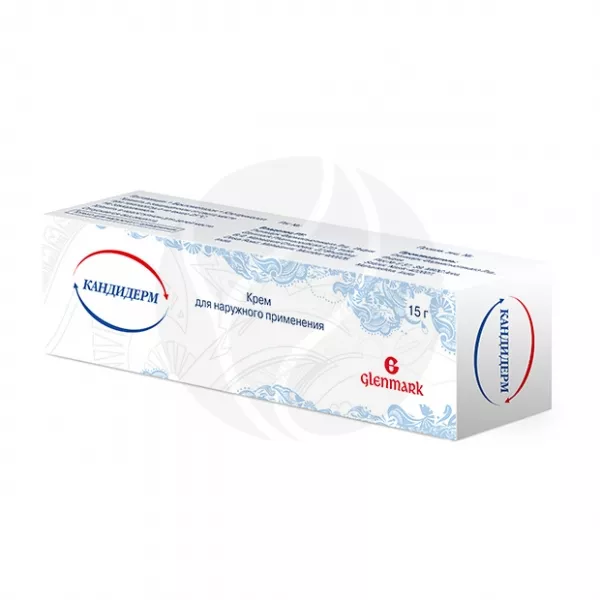 Изображение товара Кандидерм крем для наружного применения 15г против воспаления и инфекции