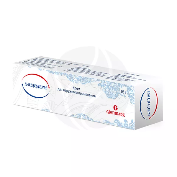 Изображение товара Кандидерм крем для наружного применения 15г против воспаления и инфекции