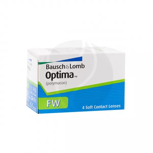 Изображение товара Мягкие контактные линзы Optima FW R8.7 (-1,00 D), 4 шт