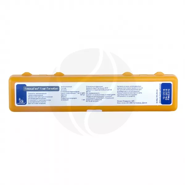 Изображение товара Глюкаген ГипоКит лиофилизат д/пригот. р-ра д/инъекций 1мг, №1