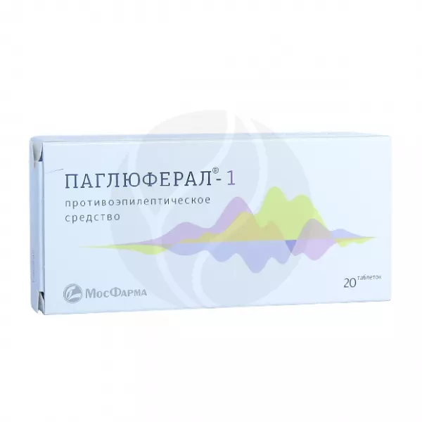Изображение товара Паглюферал-1 таблетки для взрослых и подростков 20 шт Изображение товара Паглюферал-1 таблетки для взрослых и подростков 20 шт