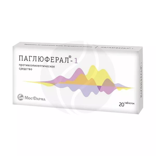 Изображение товара Паглюферал-1 таблетки для взрослых и подростков 20 шт Изображение товара Паглюферал-1 таблетки для взрослых и подростков 20 шт